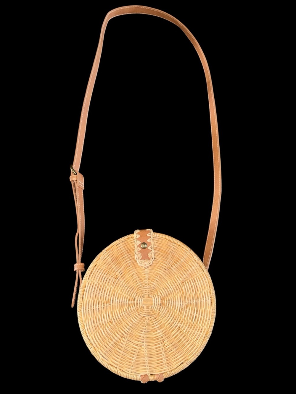 Universal Thread Rattan Circle Crossbody Bag 🌾☀️ - Picture 8 of 11